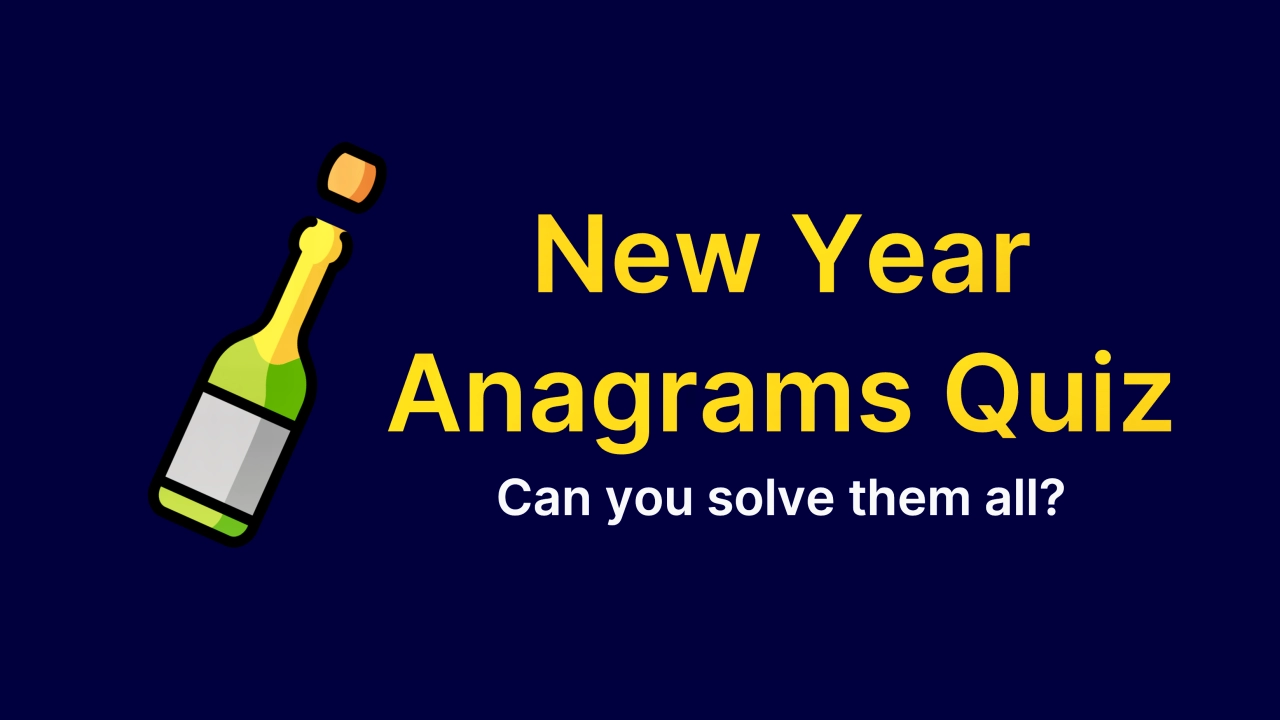 New Year anagrams
