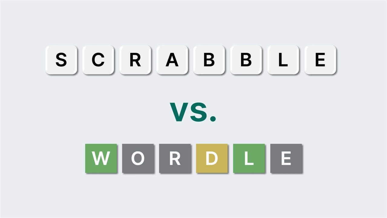 Scrabble vs Wordle