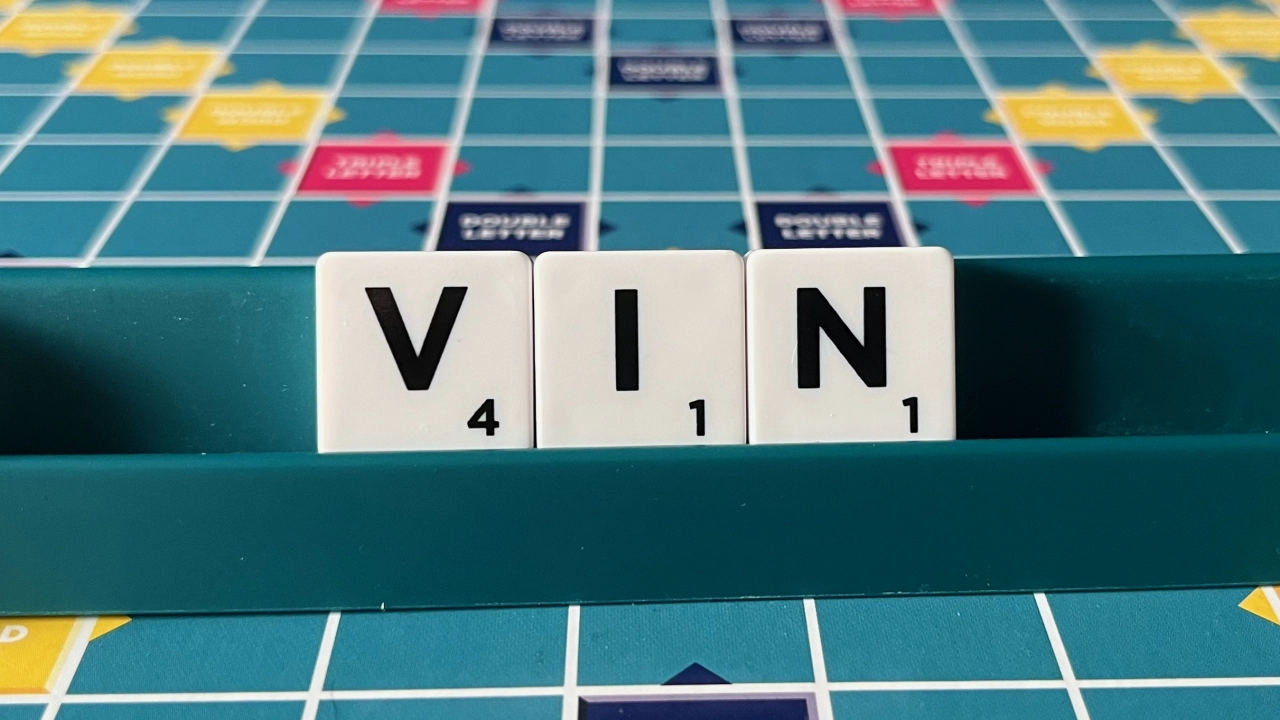 The Scrabble word Vin
