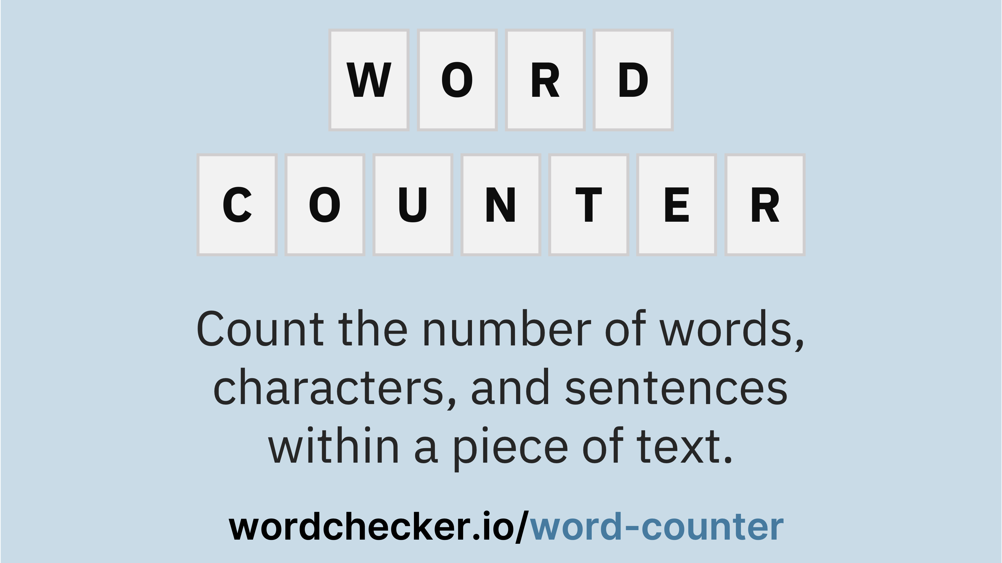 word counter and essay checker